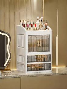 A Variety Of Size Cosmetic Storage Boxes, With Multiple Combinations Of Drawers And Doors, Suitable For Various Sizes Of Cosmetics, Can Be Used In Bathrooms And Dressing Tables,Make Up Organizer,Parfum Storage Box - Multicolor - View 10