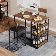 Dining Table & Chair Sets - Brown - View 7