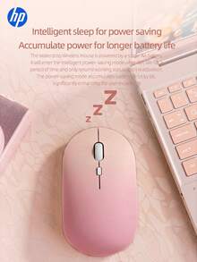 HP Wireless Silent Mouse, Ergonomic Right-Handed Design, 2.4GHz Reliable Connection, Suitable For Desktop And Laptop - View 3