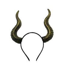 New Halloween Festival Costume Devil Horn Headband DIY Assembly Cosplay Hair Accessory Prop With Interchangeable Styles - Multicolor - View 6