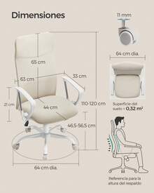 Home Office Chairs - Multicolor - View 5