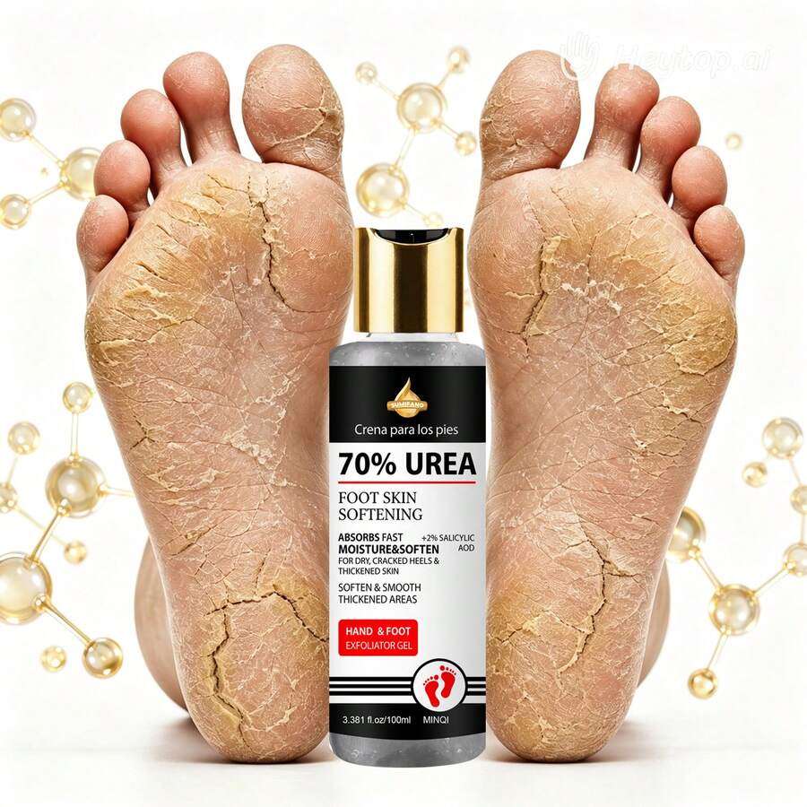 SUMIFANG 100ml Foot Care Gel, Moisturizes Foot Skin, Smooths Rough Foot Skin, Fast Absorption, Suitable For Daily Foot Care - Lavender - View 1