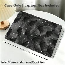 1pc Protective Case, Dark Universe & Bat Wing UV Printed Pattern, Laptop Protective Cover, Minimalist Lightweight Durable Protective Case Suitable For 13-Inch Neo Laptop Protective Case A3404 Model/ Air Pro 13.3 13.6 14.2 15.3 16.2 Inch/ Matebook D14/D16 - View 5