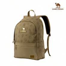 CAMEL CROWN Outdoor Hiking Backpack, Shoulder Bag, Large Capacity Portable Camping Trekking Backpack, Unisex, Water-Resistant And Abrasion-Resistant Bookbag - Coconut Shell Brown - View 2