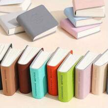 3pcs Colorful Mini Drawing Books Square Watercolor Sketchbook Thick Paper Drawing Books Study Art Art Supplies - Style 1 - View 2