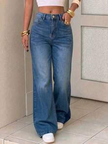 Women Jeans - Light Blue - View 3
