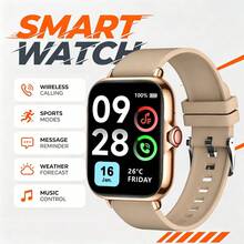 [Jam Tangan Pintar] Jam Tangan Pintar Layar Sentuh Definisi Tinggi 1,83 Inci, Tali Silikon Lembut, Mendukung Notifikasi Panggilan/SMS, Pedometer, Penghitung Kalori, Pelacak Kebugaran, Berbagai Mode Olahraga, Jam Tangan Pintar Multifungsi, Unisex, Kompatibel dengan Sistem iOS dan Android, Cocok untuk Penggunaan di Gym, Pemakaian Sehari-hari, dan Hadiah Natal/Ulang Tahun yang Ideal - MultiWarna - View 3