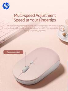 HP Wireless Silent Mouse, Ergonomic Right-Handed Design, 2.4GHz Reliable Connection, Suitable For Desktop And Laptop - View 6