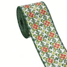 Christmas Kokir Ribbon DIY Bow Gift Wrapping Decorative Webbing - Multicolor - View 21