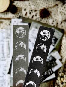A Pack Of 15/30 Vintage Ticket Notes DIY Collage Decorative Material Stickers - Multicolor - View 10