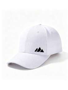 1pc Unisex Printed Decorative Baseball Cap Trucker Hat Baseball Cap Dad Hat, Suitable For Outdoor Use, Travel, Hiking, Beach, Vacation - Multicolor - View 2
