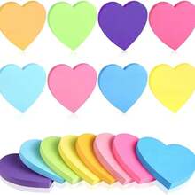 [Sticky Notes]Set, 4 Pads/120 Sheets Per Set, Easy To Stick, The Most Eye-Catching Presence On Your Desk, Suitable For Computer Stickers, Schedule Marking, Message Notes, Adding More Fun To Office And Study. - Book - View 1