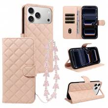 eaacaa 1pc PU Leather Flip Wallet Phone Case Compatible With Apple 18ProMax/18Pro/18/17e/17ProMax/16ProMax/16Pro/16Plus/15ProMax/15plus/13ProMax/13pro/14ProMax/14Pro/14plus/14/13/12/11/7/8/X/XS/XR Series And G06, Full Coverage Multi-Protection Phone Protective Cover With Multiple Card Slots And Coin Pocket, Anti-Drop Anti-Theft Wallet Function - Apricot - View 4