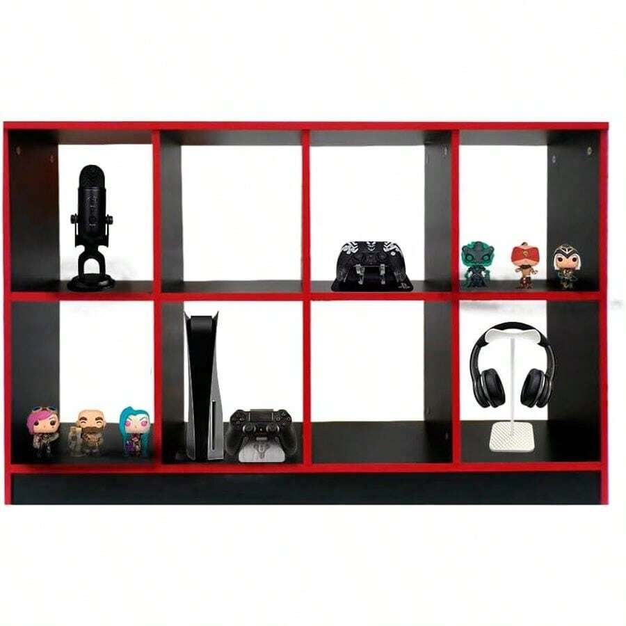 Toy Chests & Organizers - MATTE BLACK/RED CANTO - View 1