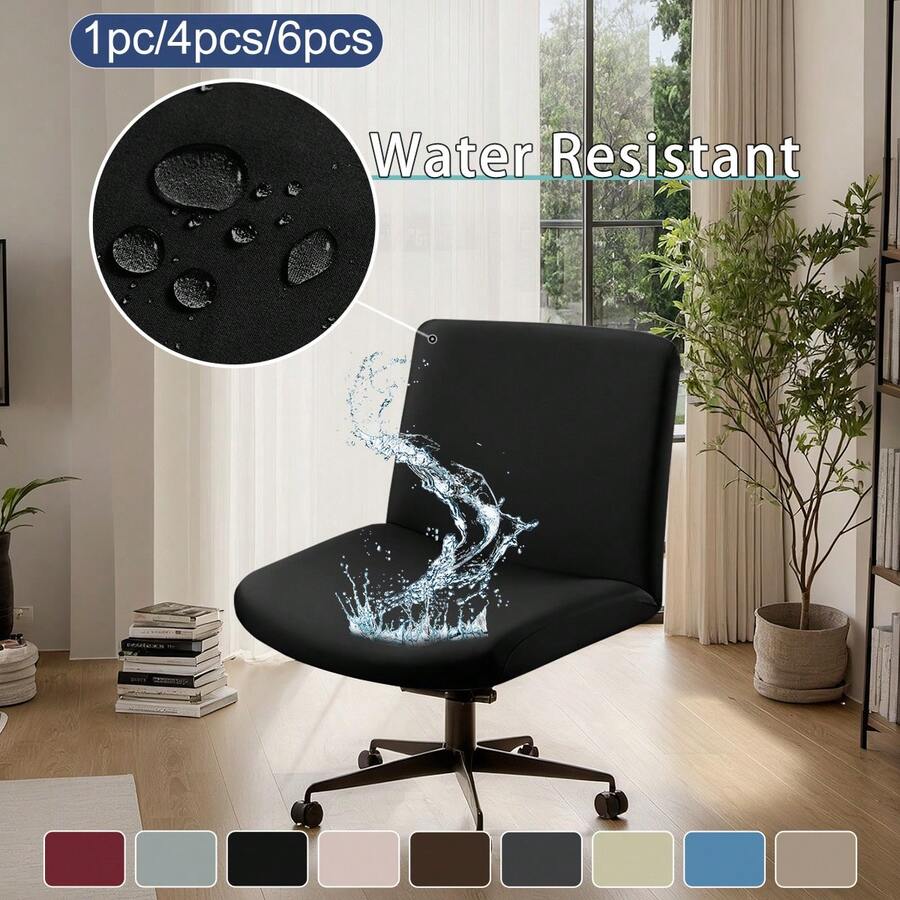1 Piece Minimalist Modern Anti Slip Striped Stretch Dining Chair Cover, Detachable Seat Cushion Cover, Suitable For Dining Rooms, Living Rooms, Hotels, Offices - Chair Cover - View 1