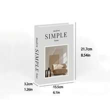 2 Sets Paper Aesthetic Decorative Books, Coffee Table Decorative Books - Faux Decorative Books For Decoration - Home Desktop Decoration - Bedside Table Decoration - Home Bookshelf Decoration - one-size - View 14