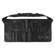 1pc Professional Makeup Brush Bag With Pockets, Artist Waist Belt, PU Leather Material, Makeup Brushes Not Included - Multicolor - View 10