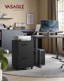 Filing Cabinets - Black - View 2