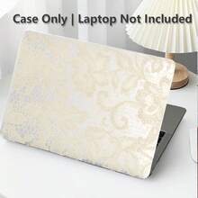 1 buah Casing Pelindung untuk MacBook, Motif Renda Bunga Cetak UV, Pelindung Laptop, Casing Pelindung Minimalis Ringan dan Tahan Lama Cocok untuk MacBook Air Pro 13.3 13.6 14.2 15.3 16.2 Inci, Cocok untuk Casing Pelindung Laptop Neo 13 Inci Model A3404/ D14, D16 - View 1
