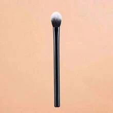 1pc 96 Makeup Blush Brush Flat Professional Blush Brush Blush Bronzer Makeup Brush Powder Blush Makeup Tool - Black - View 6