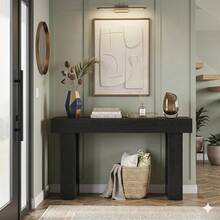 Sofa & Console Tables - Black - View 5