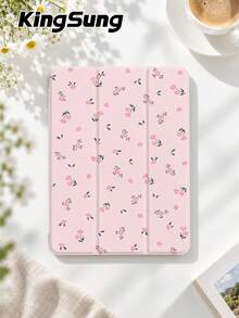 Kingsung حافظة جهاز لوحي بنقشة زهور مطبوعة 2026 مع فتحة قلم مدمجة، متوافقة مع Pad Mini6/Mini7/9.7/10.2/10.9/Pro 11، Pad Air 8 (M4) 2026 (11 بوصة)، Pad 10 2022 (10.9 بوصة)، Pad 11 (A16) 2025 (11 بوصة) وطرازات أخرى. توفر حماية ناعمة من الصدمات ودعم وظائف الاستعداد الذكي/الاستيقاظ التلقائي/النوم - متعدد الألوان - مشاهدة 2
