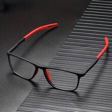 New Unisex Fashion Designer Eyeglasses, Comfortable Anti-Slip Ultra-Light Decorative Glasses - Multicolor - View 2