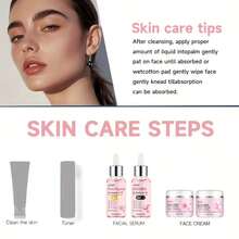 GSWP 4pcs Sakura Skincare Set, Terdiri dari Krim dan Serum, Memberikan Hidrasi Siang dan Malam. Formula Bebas Alkohol dan Hipoalergenik Memberikan Kelembapan Mendalam Tanpa Rasa Lengket, Cocok untuk Semua Jenis Kulit. - Set Perawatan Kulit - View 10