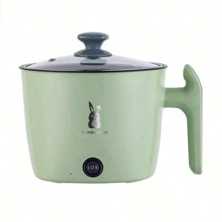 SMEG is gems Panci Anti Lengket Multifungsi, Penanak Nasi, Penggorengan Listrik, Penggorengan Tumis Listrik, Panci Tekanan Listrik, Panci Panas Mini. Portabel dan Ringkas, Mudah Dibersihkan, Dengan Lapisan Anti Lengket, Cocok untuk Penggunaan di Dalam dan Luar Ruangan, Perlengkapan Dapur Penting. - Hijau - View 1