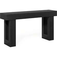 Sofa & Console Tables - Black - View 2