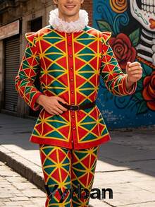 Men Cosplay Clothing - Bronze - View 2
