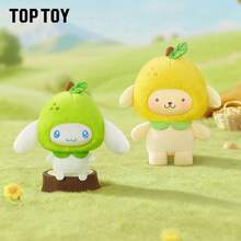 TOPTOY Resmi Sanrio Seri Buah & Sayuran Keluarga Mini Plush Gantungan Hiasan Kotak Buta Hello Kitty Kuromi My Melody Liontin Hadiah - MultiWarna - View 7