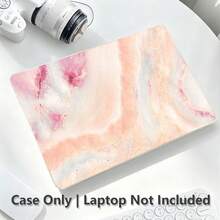 1pc Protective Case, Pink & Orange Abstract Marble Texture UV Printed Pattern, Laptop Protective Sleeve, Minimalist Lightweight Durable Protective Case Compatible With 13-Inch Neo Laptop Protective Case A3404 Model/ Air Pro 13.3 13.6 14.2 15.3 16.2 Inch/ Matebook D14/D16 - View 7