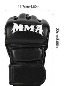 Open Finger Boxing Gloves, MMA Thickened Adult Gloves, Suitable For Punching Bag Training, Fighting And Combat - Multicolor - View 5