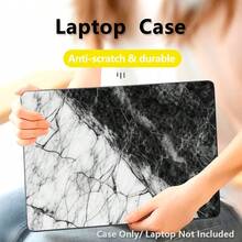 1pc Protective Case, Black And White Marble Pattern UV Printed, Laptop Protective Sleeve, Minimalist Lightweight Durable Protective Case Suitable For 13-Inch Neo Laptop Protective Case A3404 Model/ Air Pro 13.3 13.6 14.2 15.3 16.2 Inch/ Matebook D14/D16 - View 2