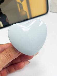 1pc INS Heart-Shaped Phone Stand, Desktop Foldable Portable Airbag Phone Holder, Compatible With Android & Apple 11 Pro Max/12 Pro Max/13 Pro Max/14 Pro Max/15 Pro Max/16 Pro Max/17 Pro Max/18 Pro Max - Multicolor - View 11