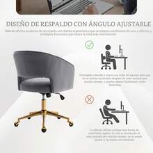 Office Chair - Grey - View 5