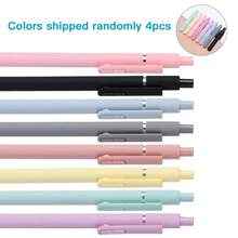 Clickable Neutral Ink Pen, Morandi Color Stationery Pen, Office Signing Pen - Multicolor - View 10