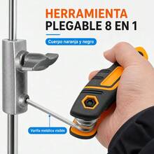 Elegate Llave Plegable 8 en 1 con Puntas Hexagonales y Torx - as pic - Ver 6