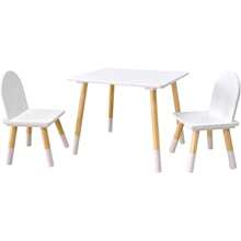 Kids Tables & Chairs - White - View 1