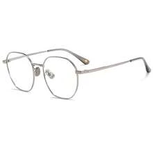 2026 New Ultralight Pure Titanium Brand Design Glasses For Men And Women Retro Fashion Polygonal Large Frame Flat Light Glasses - A - View 9