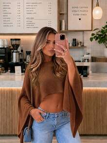 Women's New Summer Knit Top, Suitable For Beach Vacation, Travel And Daily Wear - Caramel - View 2