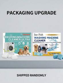 Powerful Washing Machine Cleaning Tablets, Lemon Fresh Deep Cleaning Descaler For Drum And Agitator Washing Machines, Fast Foaming To Remove Limescale Residue And Strong Odor, Suitable For Front-Load And Top-Load Washing Machines, Long-Lasting Freshness For Laundry Equipment - Multicolor - View 6