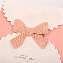 1pc Bow Card Paper Gift Box, Suitable For Christmas Gifts, Valentine's Day Gifts, New Year Gifts, Customer Appreciation Packaging - View 3
