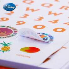 Monogram Disney 1SET  Officially Licensed Stitch Autograph Book, Tropical Hibiscus Notebook With Pen, Blue Orange Theme, Stationery Gift For Fans - Multicolor - View 8
