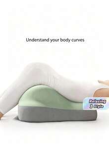 Hip Lift Pillow, Back Support Cushion For Bed And Sofa, Sleep Aid Pillow - Mint Green - View 2