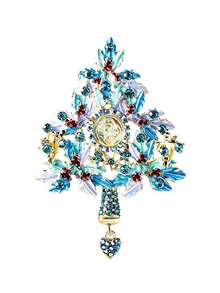 1pc Vintage Court Style Brooch, Unique Charm, Perfect For Embellishing Suits, Coats, Dresses, Creating A Sophisticated Atmosphere - Multicolor - View 11