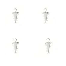 4pcs_9pcs V-Shaped Multi-Hook Storage Hanger, Space-Saving Multifunctional Rack For Closet, Hats, Bags, Belts - Multicolor - View 8