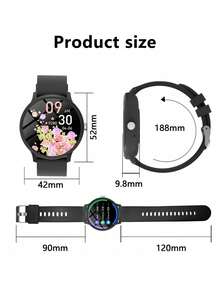 Best Gift Smart Watch For Men And Women, Exquisite Full-Circle Dial, 10mm Ultra-Thin Watch Body, Multiple Sports Modes, Fast Dialing And Replying To Messages, Exquisite Appearance And Colorful Match, Music And Photo Control, Sedentary Reminder - View 9