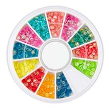 12-Piece Mini Resin Irregular Tooth Decor Set, Creative DIY Jewelry Tooth Gemstones, Suitable For Party And Holiday Accessories - Multicolor - View 14